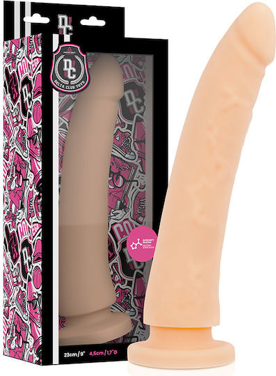 Delta Club Toys Gurtzeug + Dong Fleisch Silikon 23 Cm O 4.5 Cm