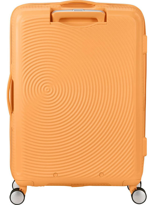 American Tourister Soundbox Valiză De Călătorie Medie Dură Papaya Pop Cu 4 Roți