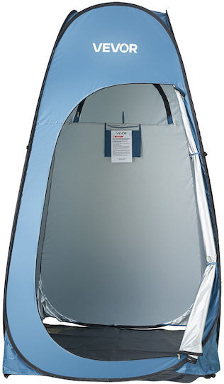 Vevor Σκηνή Camping Pop Up Τουαλέτας Μπλε 3 Εποχών 119.4x119.4x190εκ.