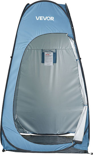 Vevor Σκηνή Camping Pop Up Τουαλέτας Μπλε 119x119x210εκ.