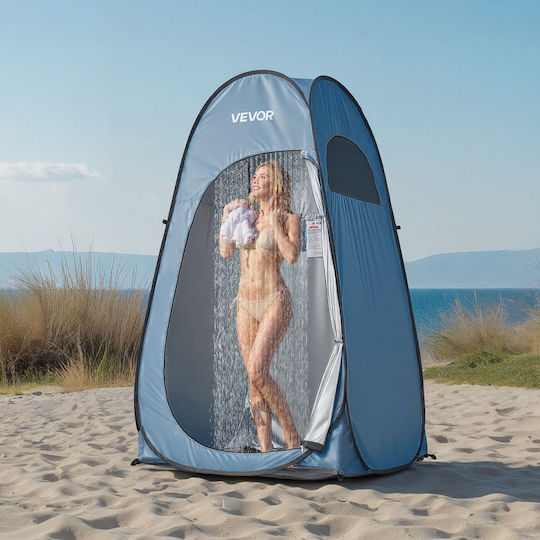 Vevor Σκηνή Camping Pop Up Τουαλέτας Μπλε 119x119x210εκ.