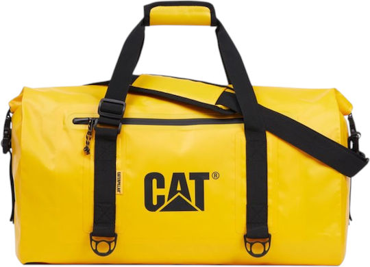CAT Σακ Βουαγιάζ Τιρκουάζ Υφασμάτινο Μ60xΠ20xΥ50εκ.