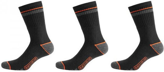 Black & Decker Long Hunting Socks 3 Pairs in Black Color