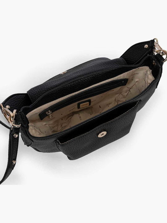 Damen Flap Handtasche Schwarz HWBG9501190