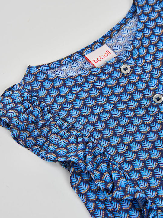 Kids' Fabric Jumpsuit Shorts/Bermudas Blue