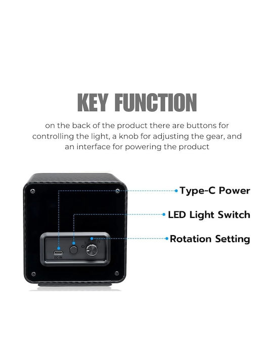 Cutie Automată De Întors Ceasuri Iuni Întorcător Ceasuri Piele Ecologică Fibre De Carbon
