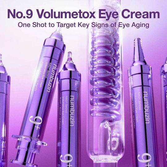 Numbuzin No.9 NAD Retinol Volumetox Eye Cream for Anti-Aging & Firming 10ml