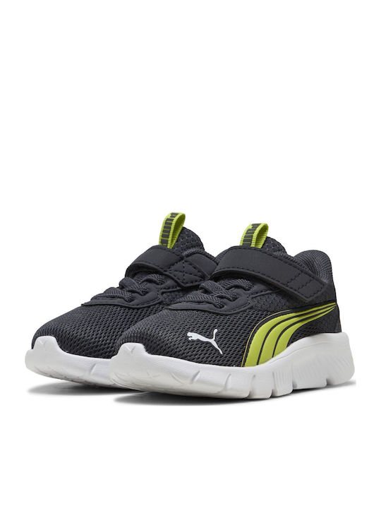 Flexfocus Παιδικά Sneakers με Σκρατς Μαύρα