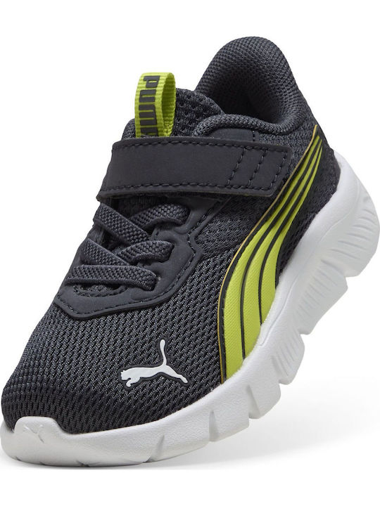 Flexfocus Παιδικά Sneakers με Σκρατς Μαύρα