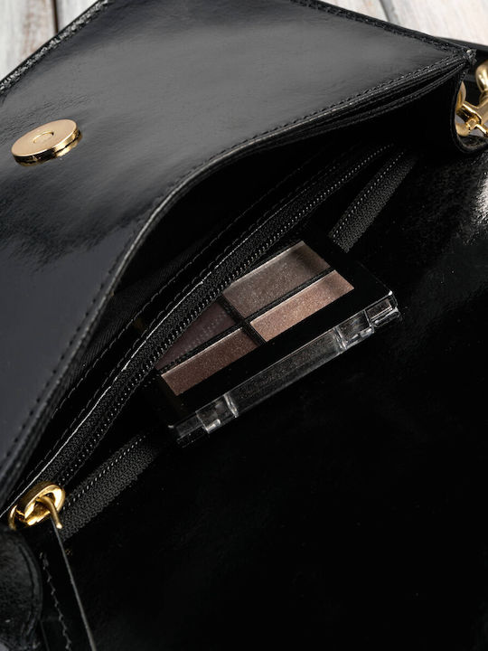 Leather Women's Bag Shoulder Black
