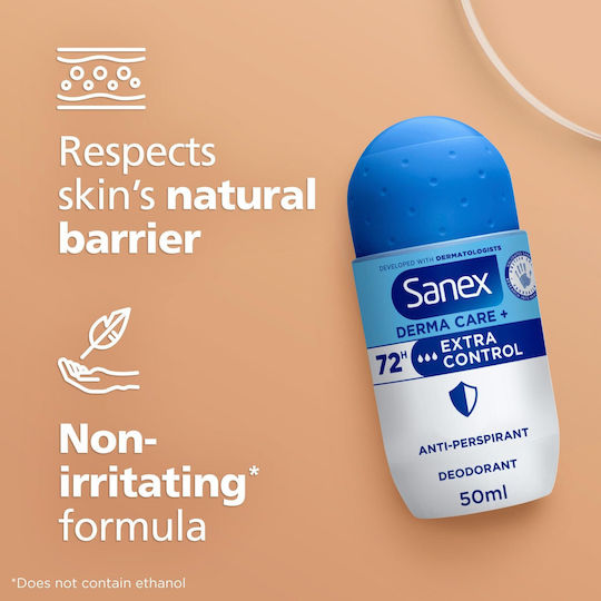 Sanex Control Deodorant 72h sub formă de Roll-On 53ml