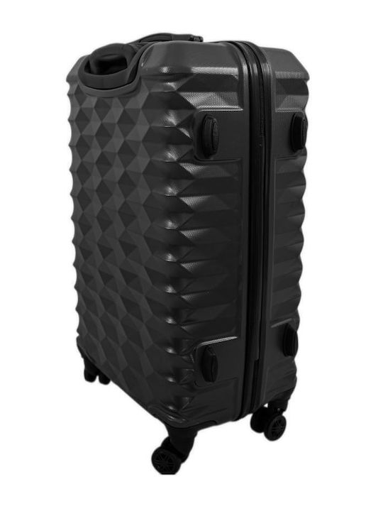 Hard Black Suitcases With 4 Wheels Set Of 3 Pieces