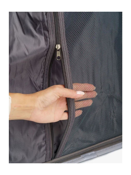 Mittlerer Hartschalenkoffer Schwarz mit 4 Rädern Höhe 66cm