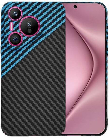 Techsuit Umschlag Rückseite Schwarz (Huawei Pura 70)