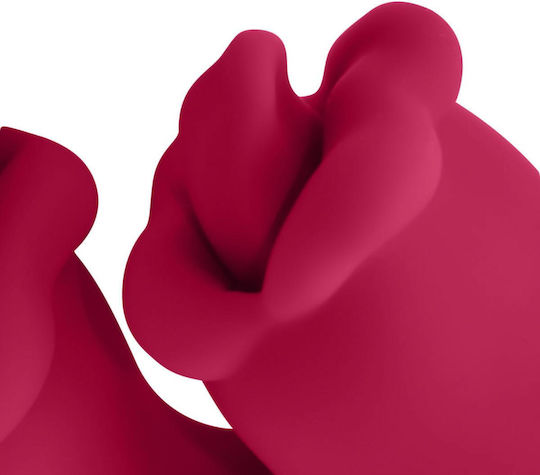 Teazers Vibrator Double Vibrator with Remote Control Pink
