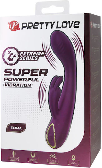 Pretty Love Vibrator Puternic Iepurele Violet