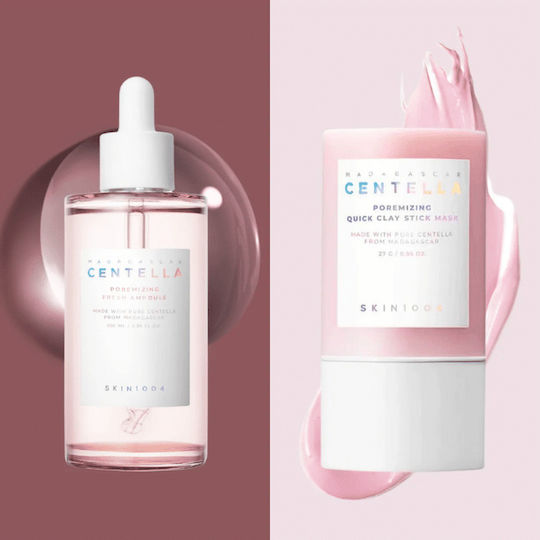 Skin1004 Madagascar Centella Poremizing Quick Clay Σετ Περιποίησης για Σύσφιξη 2τμχ