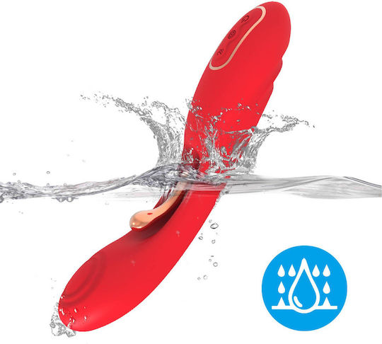 B-Series Joy Κλασικός Δονητής 22.4cm Κόκκινος