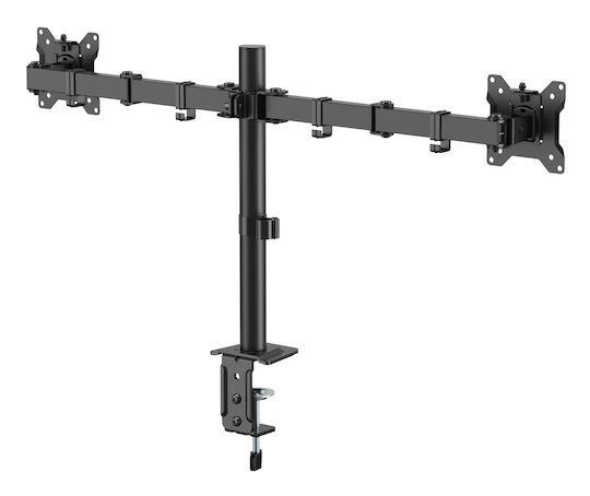 Powertech Βάση Γραφείου για 2 Οθόνες έως 32" με Βραχίονα (PT-1552)