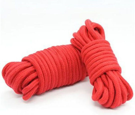 Toyz4lovers Bondage Rope Fessel-Seil Seil 10m Red