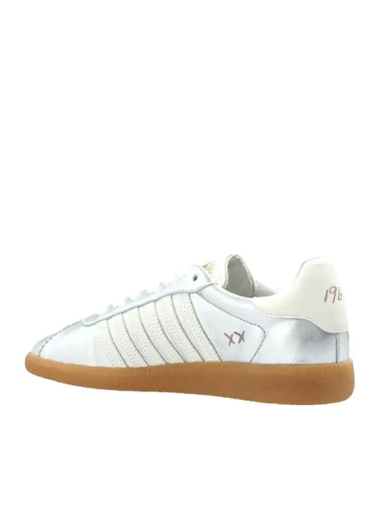 Damen Sneakers Silver / Pink