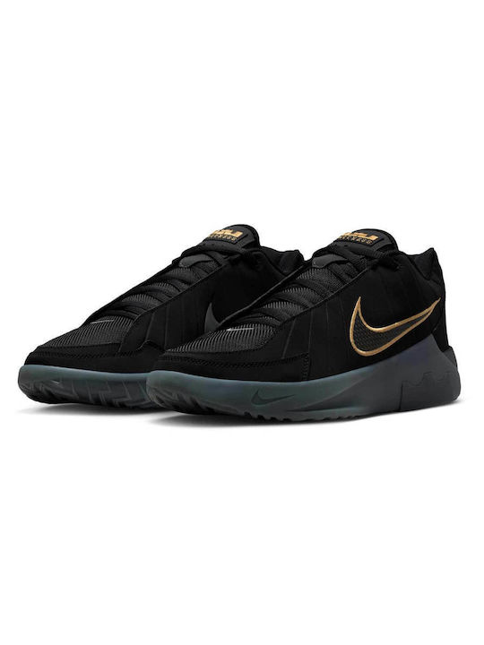 LeBron Witness 9 High Basketball Shoes Black Iron Grey Dark Smoke Grey