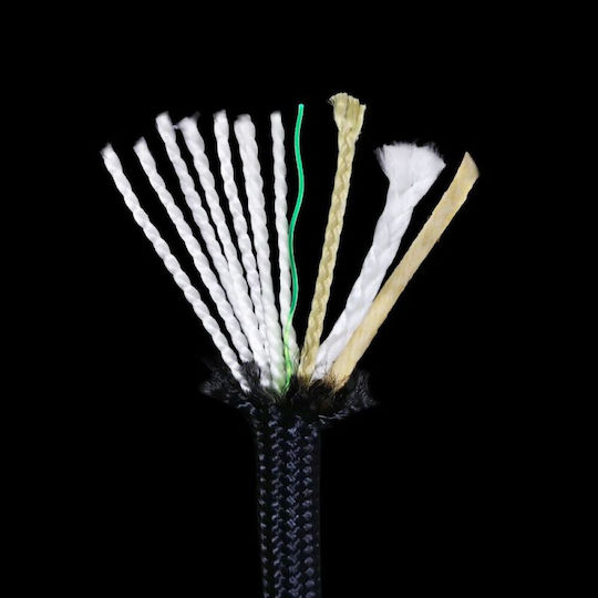 Atwood Rope Mfg Αρτάνη Parapocalypse Ultimate Survivor Cord 50ft Μαύρο