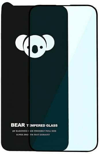 Bear Full Glue Screen Protector Μαύρο (iPhone 14 Pro Max)