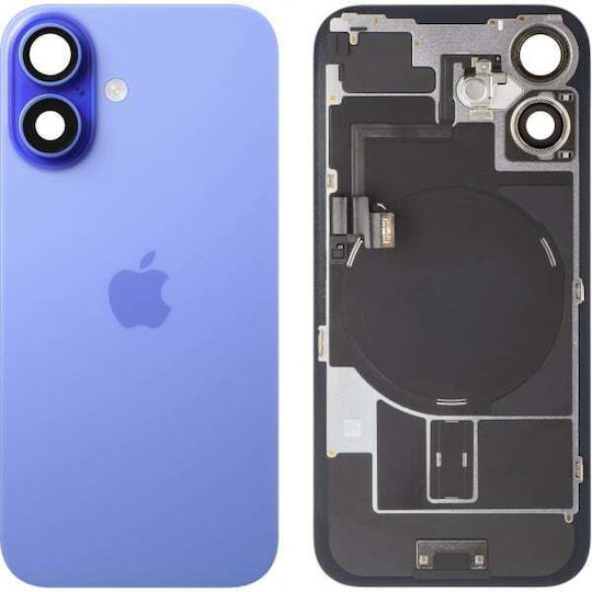 Apple iPhone 16 Akkuabdeckung Blau Ultramarin Austausch