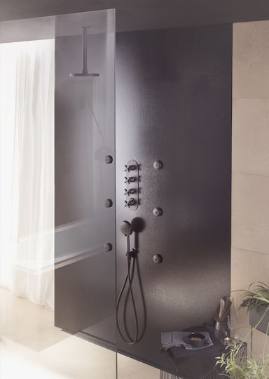 Nobili Built-in Faucet Mixer for Shower Silver