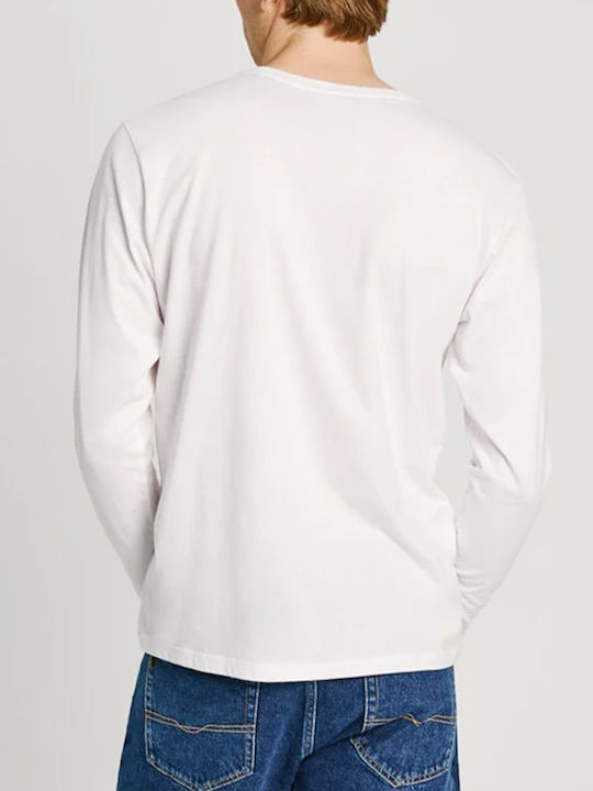 Eggo Long Sleeve White Blouse