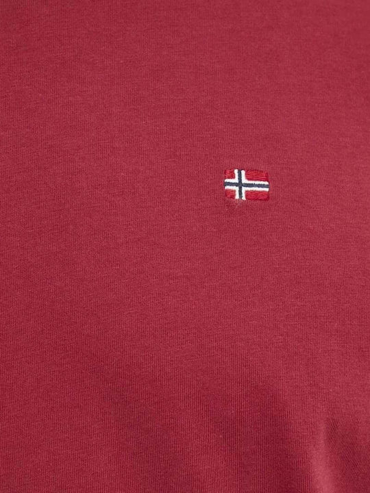 Salis T-shirt Dark Red