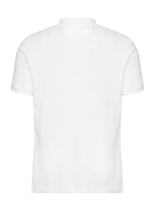 Polo Short Sleeve White Blouse