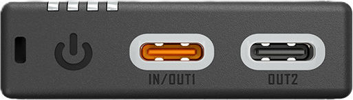 NiteCore NB10000 Gen4 Power Bank 10000mAh με 2 Θύρες USB-C Μαύρο