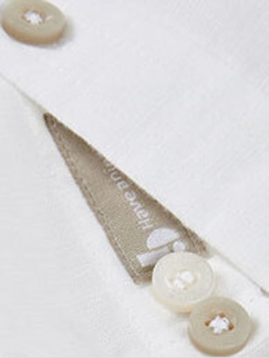 Kids Shirt Short Sleeve White