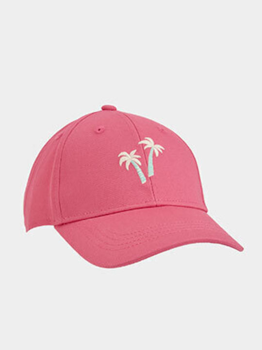 Boboli Kids' Hat Jockey Fabric Pink