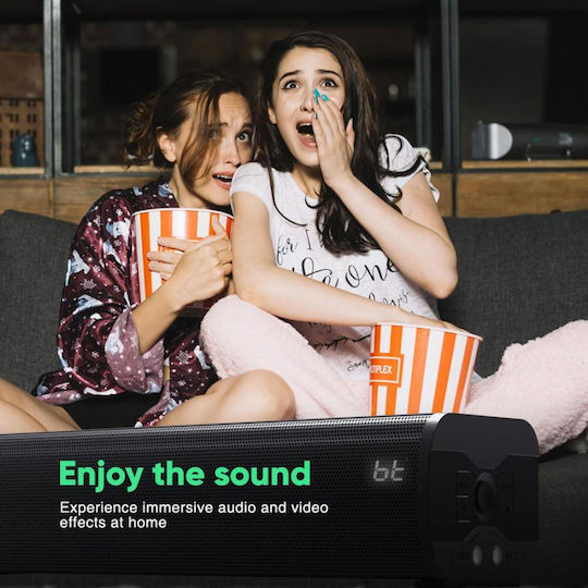 Sonic Gear Sonicbar Soundbar Bluetooth and HDMI 70W with Remote Control Black