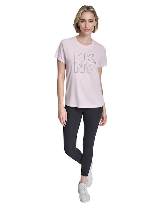 Women's Blouse Short Sleeve Pink