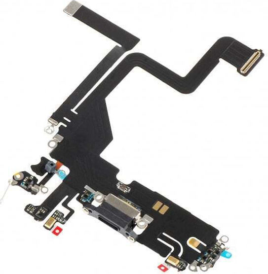Port de Încărcare Microfon Apple iPhone 14 Pro Negru