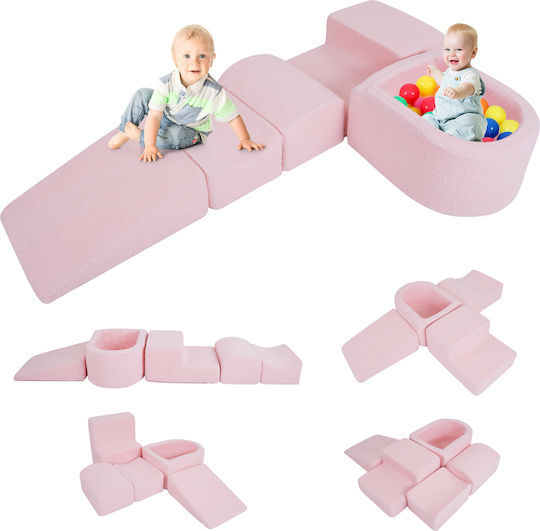 Costway Set made of Fabric Pink