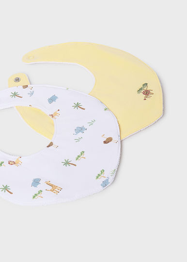 Mayoral Bib Fabric Yellow 2pcs