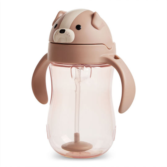 Munchkin Toddler Cup Any Angle Weighted Straw Plastic Brown 296ml for 9m+
