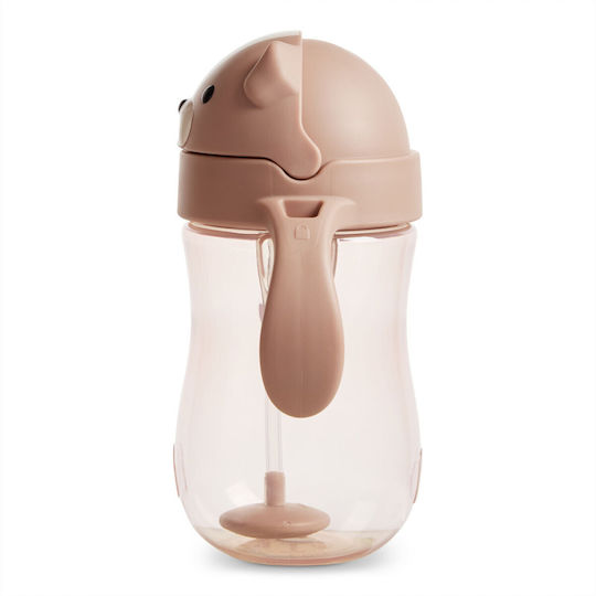 Munchkin Toddler Cup Any Angle Weighted Straw Plastic Brown 296ml for 9m+