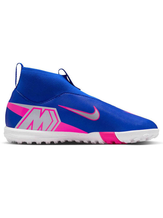 Mercurial Superfly 10 Academy TF Kids Soccer Cleats & Shoes Turf Blue