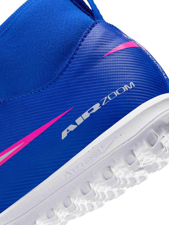 Mercurial Superfly 10 Academy TF Kids Soccer Cleats & Shoes Turf Blue