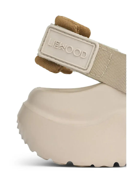 Milas Sandy Mix Kids Beach Shoes Clogs Beige