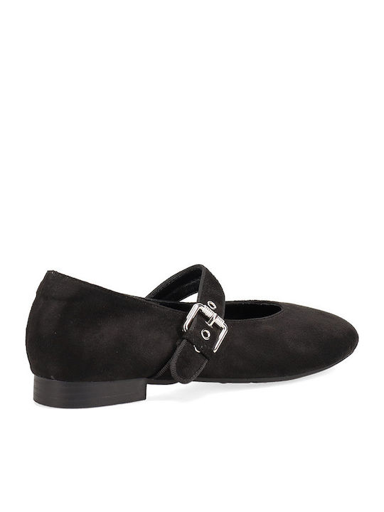 Mei Mei J Damen Ballerinas Schwarz
