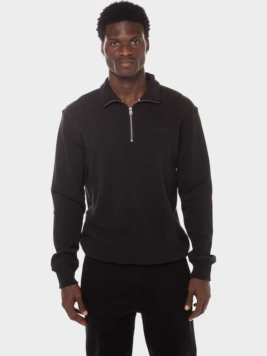 Langarm-Pullover Schwarz