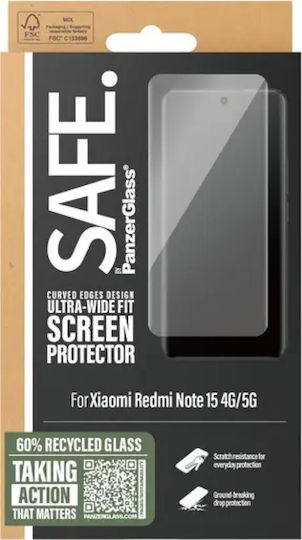Safe By Panzerglass Displayschutzfolie Xiaomi Redmi Note 15 5g Ultra-breite Passform Pg-sa22448