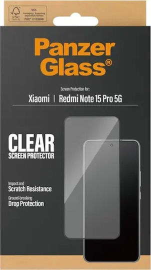 Panzerglass Screen Protector Xiaomi Redmi Note 15 Pro 4g/5g Ultra-wide Fit Pg-pg98254